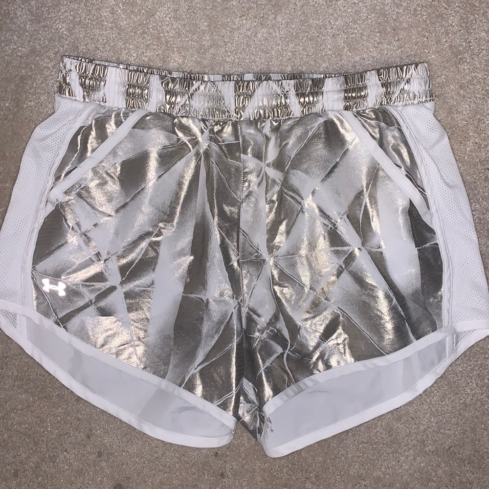 Under Armour printed athletic shorts
